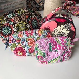 Vera Bradley Cosmetic Bag Bundle